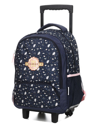 Sac � dos � roulettes Harry Potter Hedwige Mystical Bleu