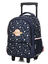 Sac � dos � roulettes Harry Potter Hedwige Mystical Bleu