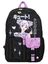 Sac � dos Manga XOXO Noir Mauve Noir Mauve
