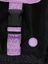 Sac � dos Manga XOXO Noir Mauve Noir Mauve