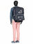 Sac � dos � roulettes Cheval Wild Flowers Bleu