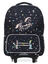 Sac � dos � roulettes Cheval Wild Flowers Bleu