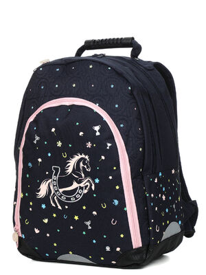 Sac � dos Cheval Wild Flowers Bleu