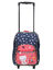 Sac � dos � roulettes Chaton Meow World Bleu Rose