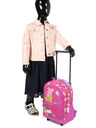 Sac � dos � roulettes Peppa Pig Rose