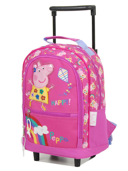 Sac à dos à roulettes Peppa Pig