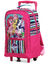 Sac � dos � roulettes Little Pony Trio Rose