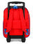 Sac � dos � roulettes Sam le Pompier Ready Steady Rescue 35 cm Rouge Rouge
