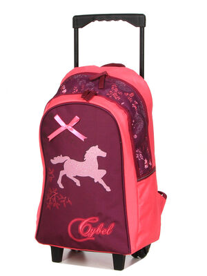 Sac � dos � roulettes Cybel Au Galop 12752#Violet