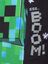 Sac � dos Minecraft Totem - 2 compartiments Noir