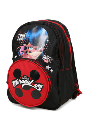 Sac � dos Miraculous Tikki - 2 compartiments 14135#Noir