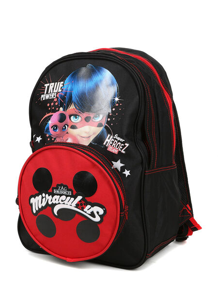 Sac à dos à Miraculous Tikki - 2 compartiments Noir