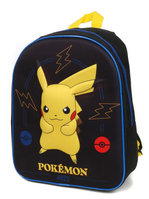 Sac � dos Pikachu XS 3D 15020#Noir