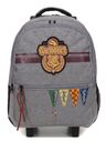 Sac � dos � roulettes Harry Potter Quidditch University Gris