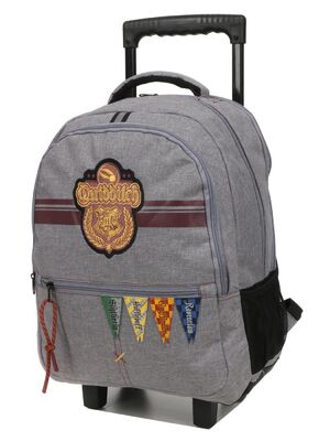 Sac � dos � roulettes Harry Potter Quidditch University Gris