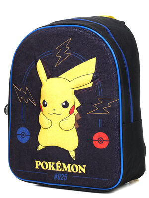 Sac � dos Pikachu XS 3D Velours 15020#Noir