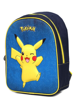Sac � dos Pikachu XS 3D Smile 15677#Bleu