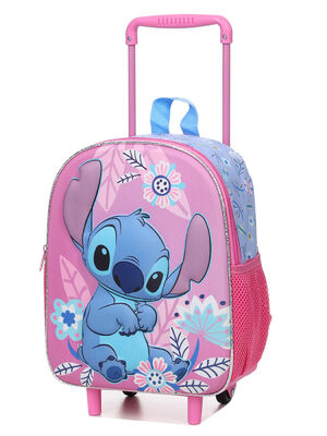Sac � dos � roulettes Stitch Dreams 3D 15806#Rose