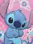 Sac  dos  roulettes Stitch Dreams 3D Rose Rose