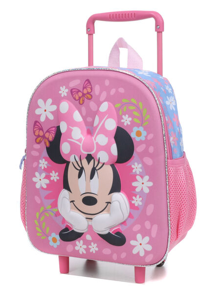 Sac � dos � roulettes Minnie Flower 3D