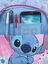 Sac  dos  roulettes Stitch Dreams Rose Rose