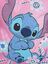 Sac  dos  roulettes Stitch Dreams Rose Rose
