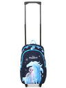 Sac � dos � roulettes La Reine des Neiges 2 Nokk 49 cm Bleu Marine