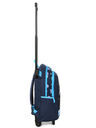 Sac � dos � roulettes La Reine des Neiges 2 Nokk 49 cm Bleu Marine