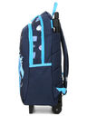 Sac � dos � roulettes La Reine des Neiges 2 Nokk 49 cm Bleu Marine