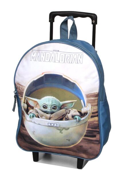 Sac � dos � roulettes Star Wars The Mandalorian Baby Yoda XS