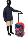 Sac � dos � roulettes Spider-Man Web Bleu