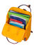 Sac � dos Kanken Rainbow Warm Yellow/Rainbow Pattern Warm Yellow/Rainbow Pattern