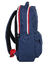 Sac � dos PSG 43 cm - 2 compartiments Bleu