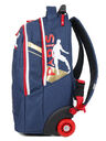 Sac � dos � roulettes PSG 42 cm Bleu