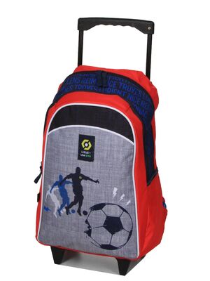 Sac � dos � roulettes Ligue 1 12735#Gris