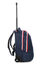 Sac � dos � roulettes PSG - 2 compartiments Bleu