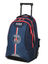Sac � dos � roulettes PSG - 2 compartiments Bleu