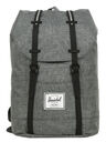 Sac � dos Retreat Charcoal Crosshatch Black Charcoal Crosshatch Black