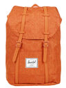 Sac � dos Retreat Burnt Orange Crosshatch Burnt Orange Crosshatch