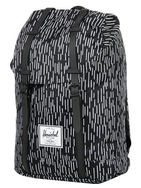 Sac à dos Retreat Black White Rain Camo