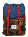 Sac � dos Retreat Woodland Camo/Navy/Red Rubber Woodland Camo/Navy/Red Rubber