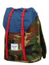 Woodland Camo/Navy/Red Rubber