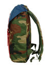 Sac � dos Retreat Woodland Camo/Navy/Red Rubber Woodland Camo/Navy/Red Rubber