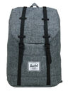 Sac � dos Retreat Raven Crosshatch/Black Rubber Raven Crosshatch/Black Rubber