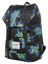 Neon Floral/Black Rubber