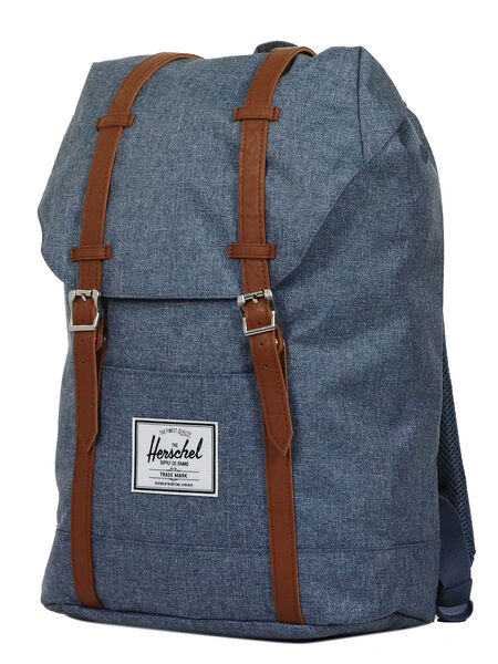 Sac � dos Retreat Dark Chambray Crosshatch/Tan