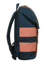 Sac � dos Retreat Navy/Strawberry Ice Rugby Stripe/Tan Leather Navy/Strawberry Ice Rugby Stripe/Tan Leather