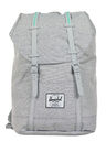 Sac � dos Retreat Light Grey Crosshatch/Grey Rubber/Lucite Green Ins Light Grey Crosshatch/Grey Rubber/Lucite Green Ins