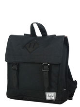 Mini sac  dos Herschel Survey Kids Black/Black Rubber