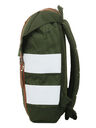 Sac � dos Retreat Forest Night/White Rugby Stripe/Tan Synthetic Leat Forest Night/White Rugby Stripe/Tan Synthetic Leat